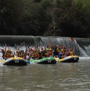 Rafting por el tramo más largo y divertido del río Segura con picnic y bebidas