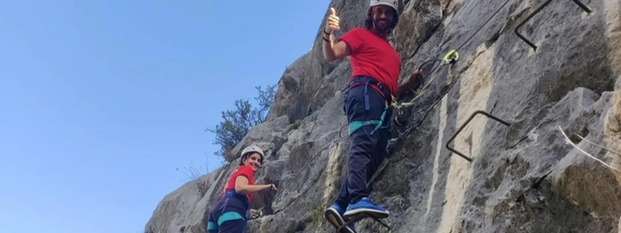 Vía ferrata de Archidona K3 de nivel medio-bajo en la Sierra de Gracia