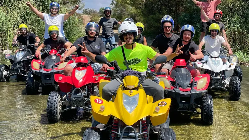 Quad tour de 3 horas por el Paraje Natural del Guadalhorce en Málaga