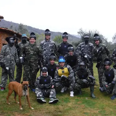 Paintball adulto en Losar de la Vera en Cáceres