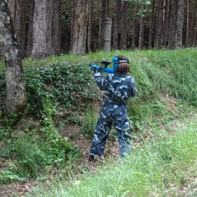 Paintball infantil en Galarreta (San Millán), Álava