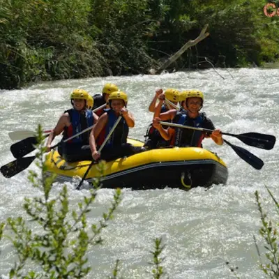 Rafting familiar por el río Genil desde Cuevas Bajas