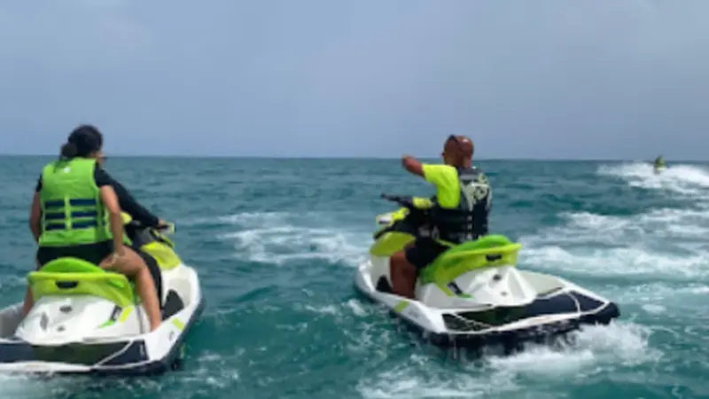 Excursión en moto de agua en Guardamar y sus alrededores