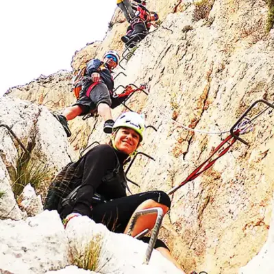 Vía ferrata del Ponoig nivel avanzado (K3-K4)