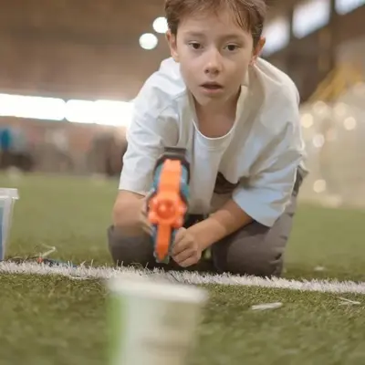 Batallas Nerf ideales para celebraciones de cumpleaños para niños desde Horta-Guinardó, Barcelona