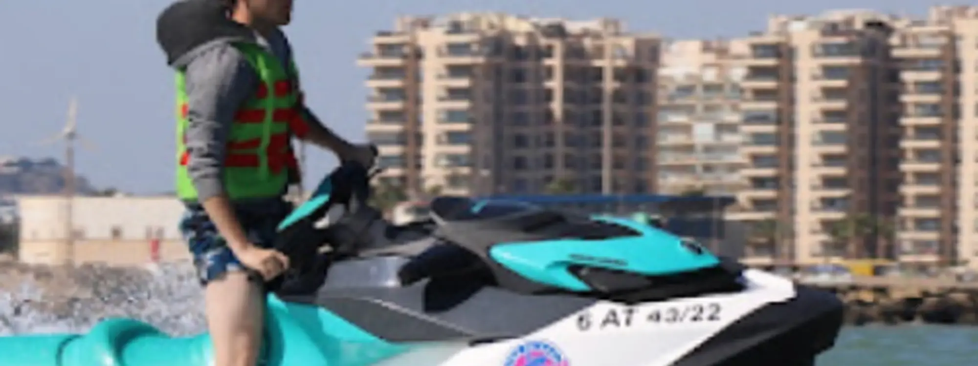 Ruta en moto de agua por las 4 playas desde Aguadulce