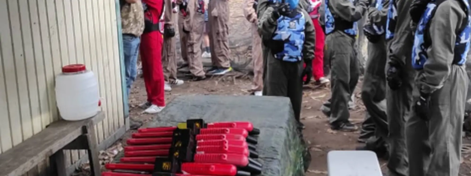 Paintball infantil en A Zapateira