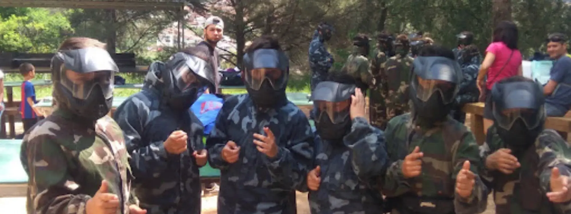 Paintball infantil con opción de merienda en Castellar del Vallès, Barcelona