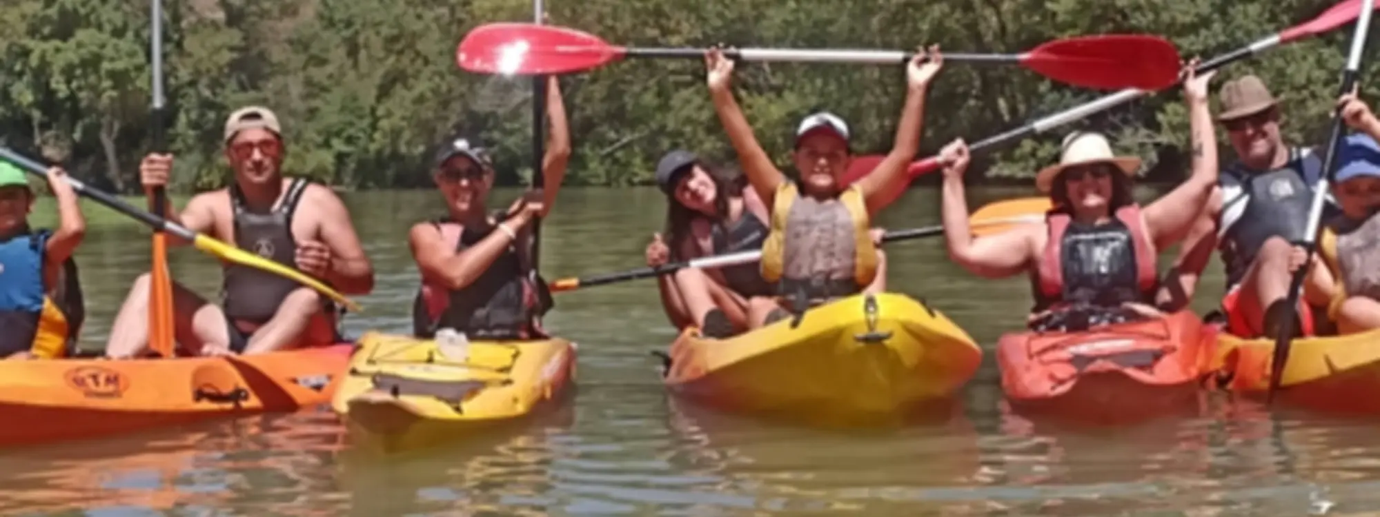 Alquiler de kayak para navegar por el río Ebro en Briñas