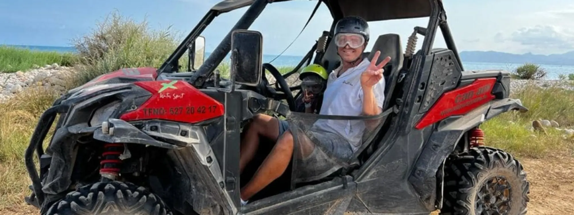 Ruta en buggy en Alcossebre desde el Puerto Deportivo