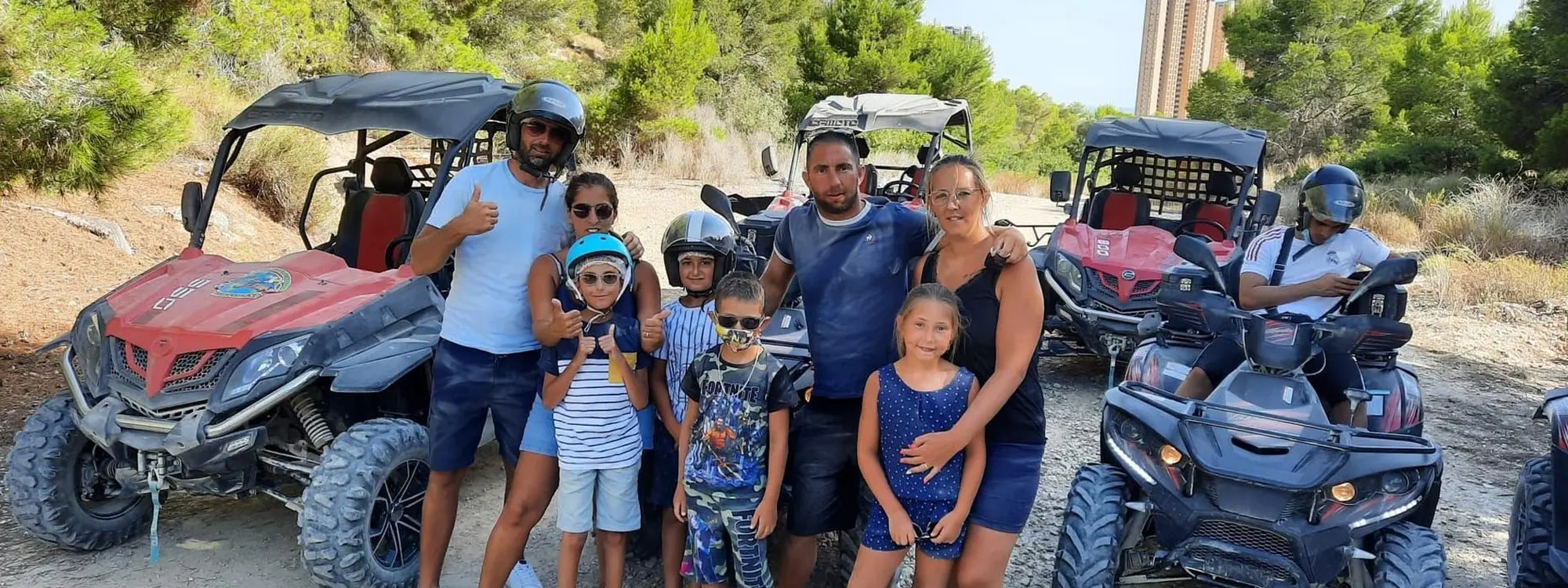 Ruta en quad por Benidorm entre pistas y miradores