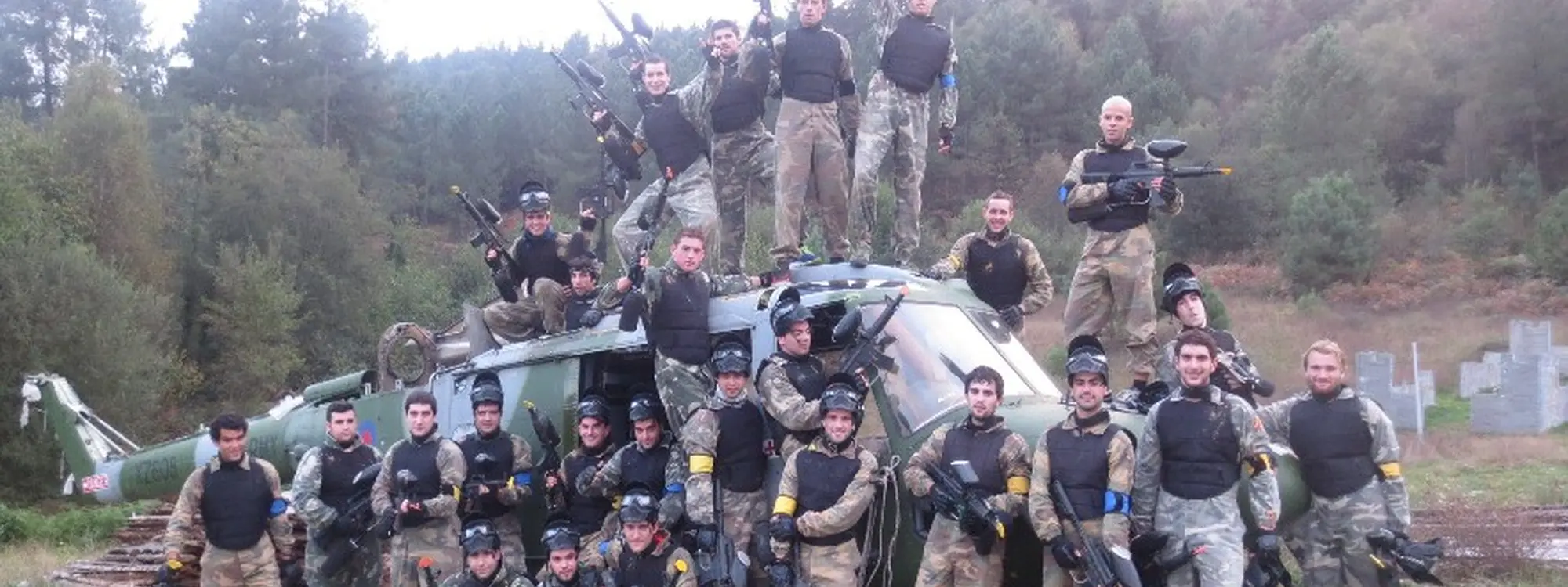 Paintball en Amorebieta cerca de Bilbao