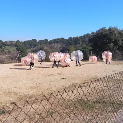 Partido de 1 hora de Fútbol Burbuja desde Caldes de Montbui, Barcelona