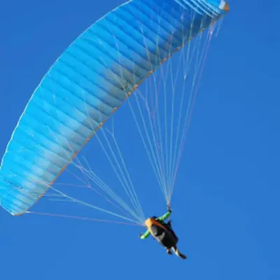 Bautismo de vuelo en parapente biplaza en Cañete La Real