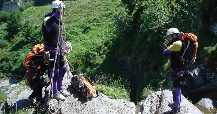 Espeleobarranquismo por el Río Bedón desde Arriondas, Asturias