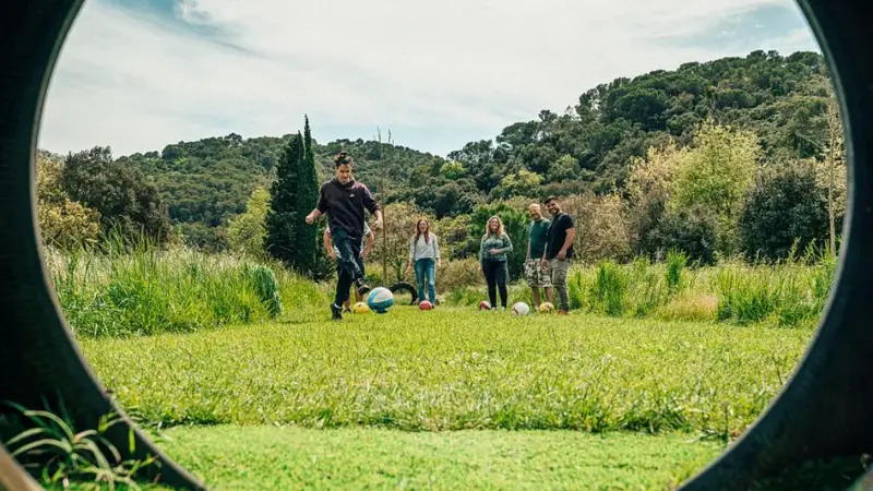 Sesión de 2h de Footgolf en Santa Susanna, Barcelona