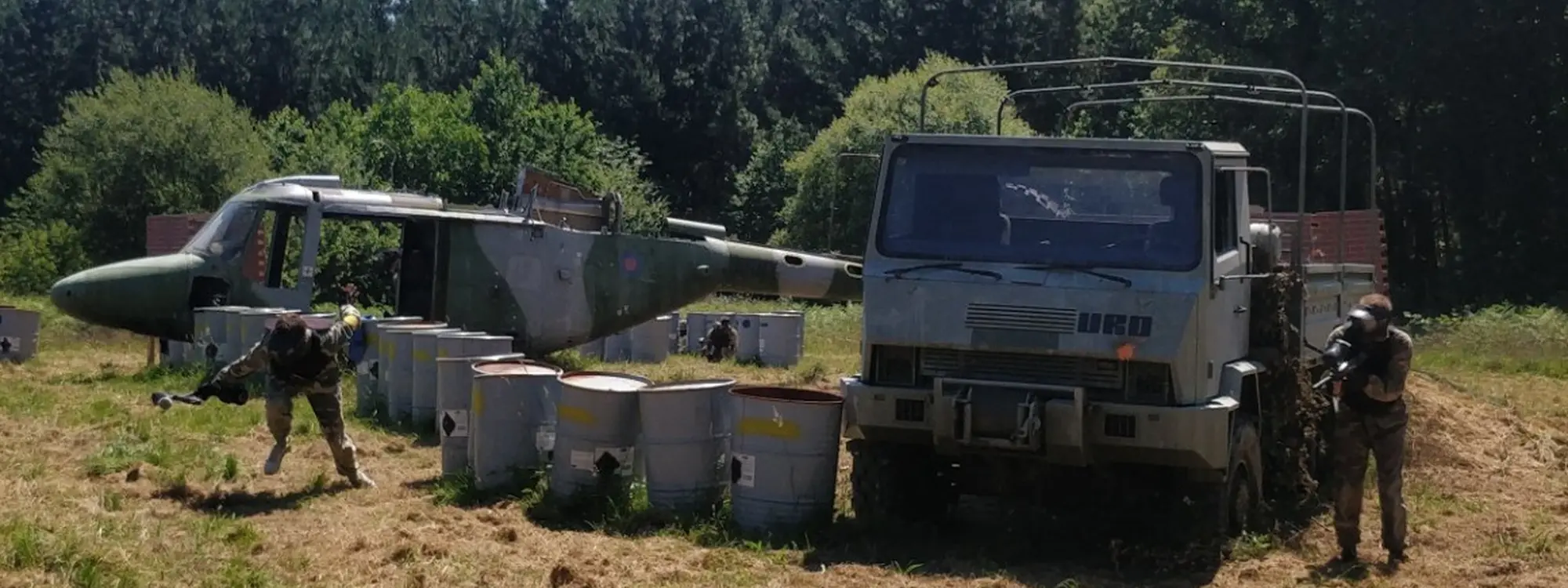 Paintball en Amorebieta cerca de Bilbao