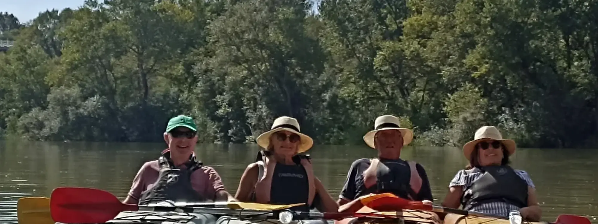 Ruta circular en kayak por el Ebro desde Briñas o San Vicente