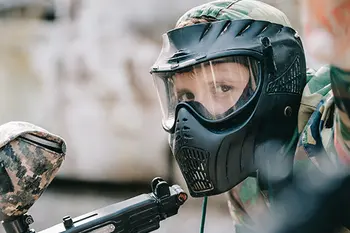 Paintball infantil en Follente