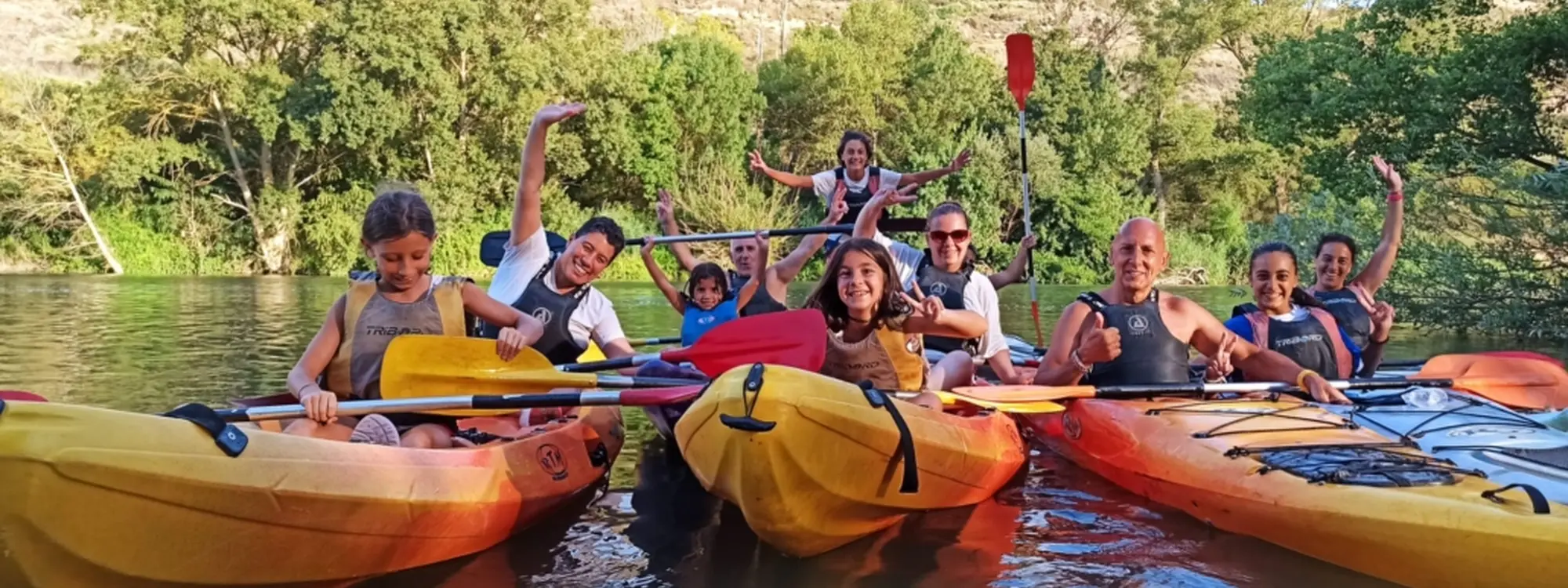 Descenso en kayak nivel medio Haro – Lagunas de Labastida