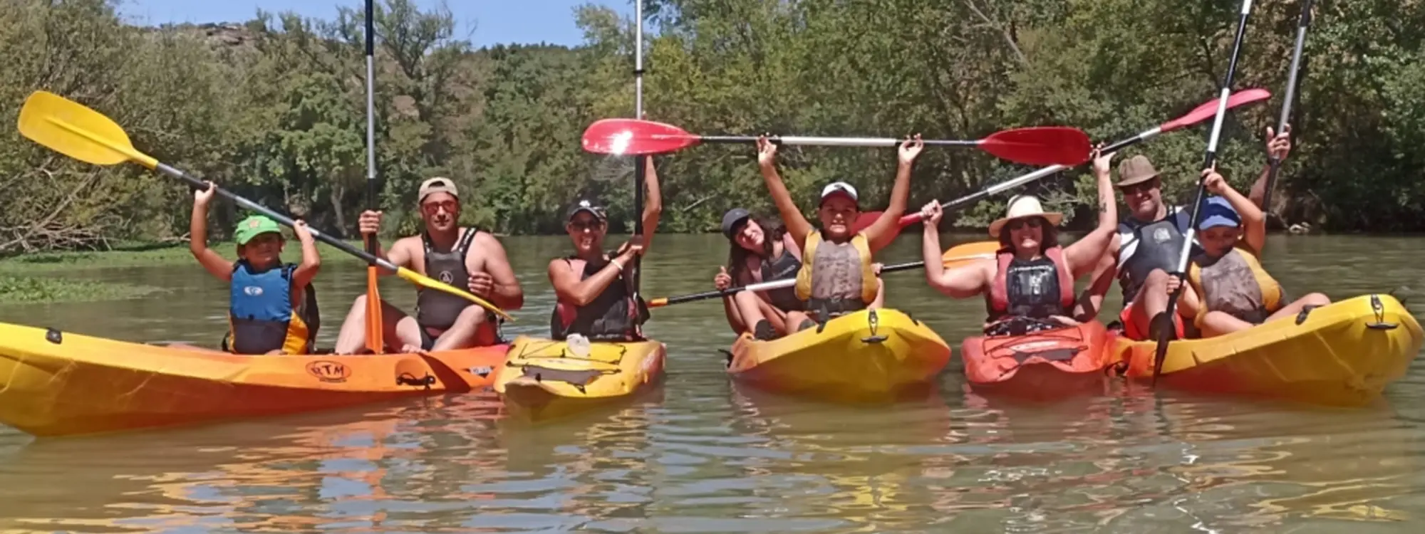 Descenso en kayak nivel medio Haro – Lagunas de Labastida