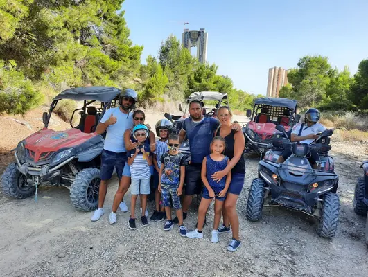 Ruta en quad de Benidorm a Finestrat por la montaña