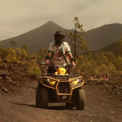 Excursión en quad al Teide y mágico atardecer a 2200 metros de altitud
