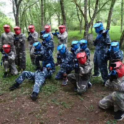 Paintball infantil en Galarreta (San Millán), Álava