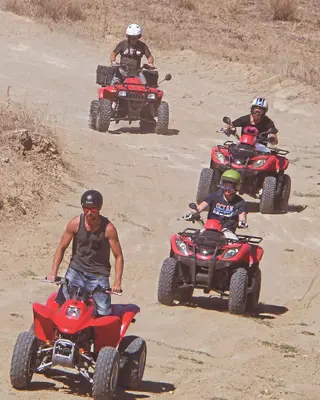 Ruta en quad de 2 horas por el Guadalhorce en Málaga