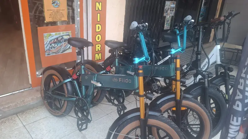 Alquiler de bicicleta eléctrica en Benidorm