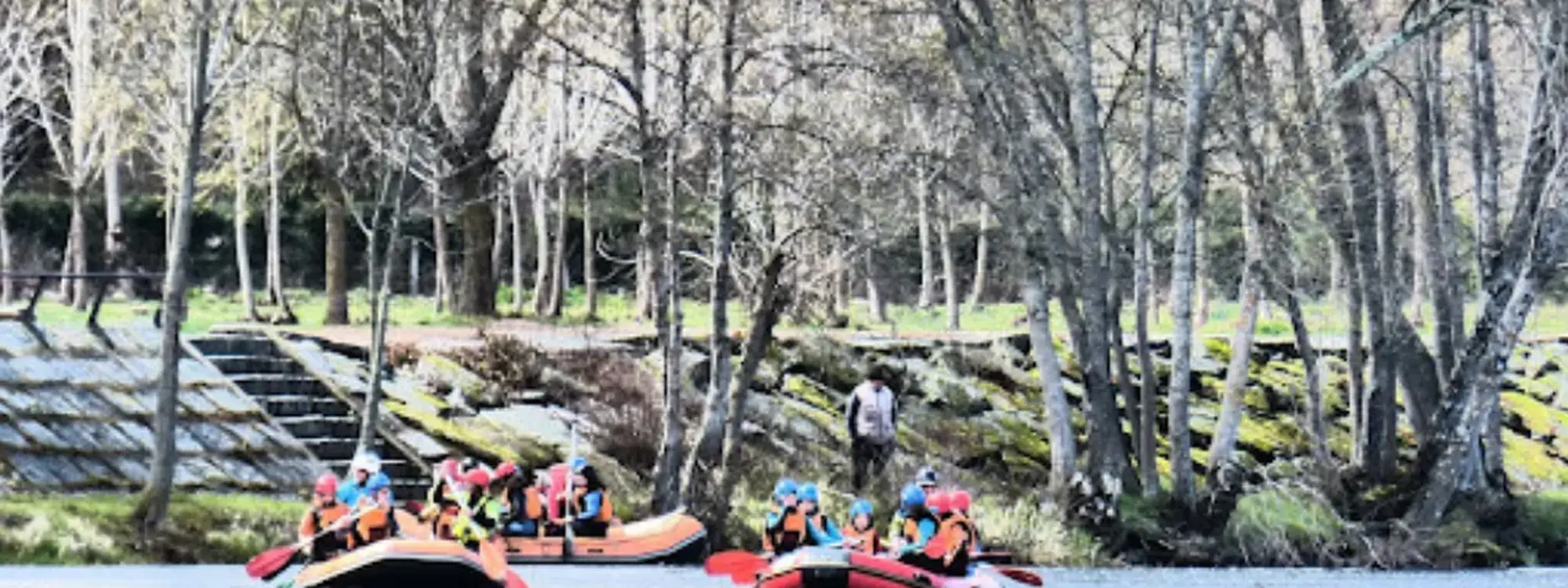 Rafting en la Sierra de Gredos por el río Tormes