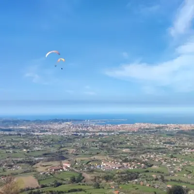 Vuelo en parapente biplaza en la Costa Alicantina desde Santa Pola