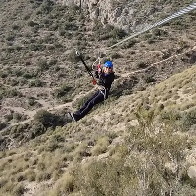 Vía ferrata del Bolón nivel iniciación-medio (K3)