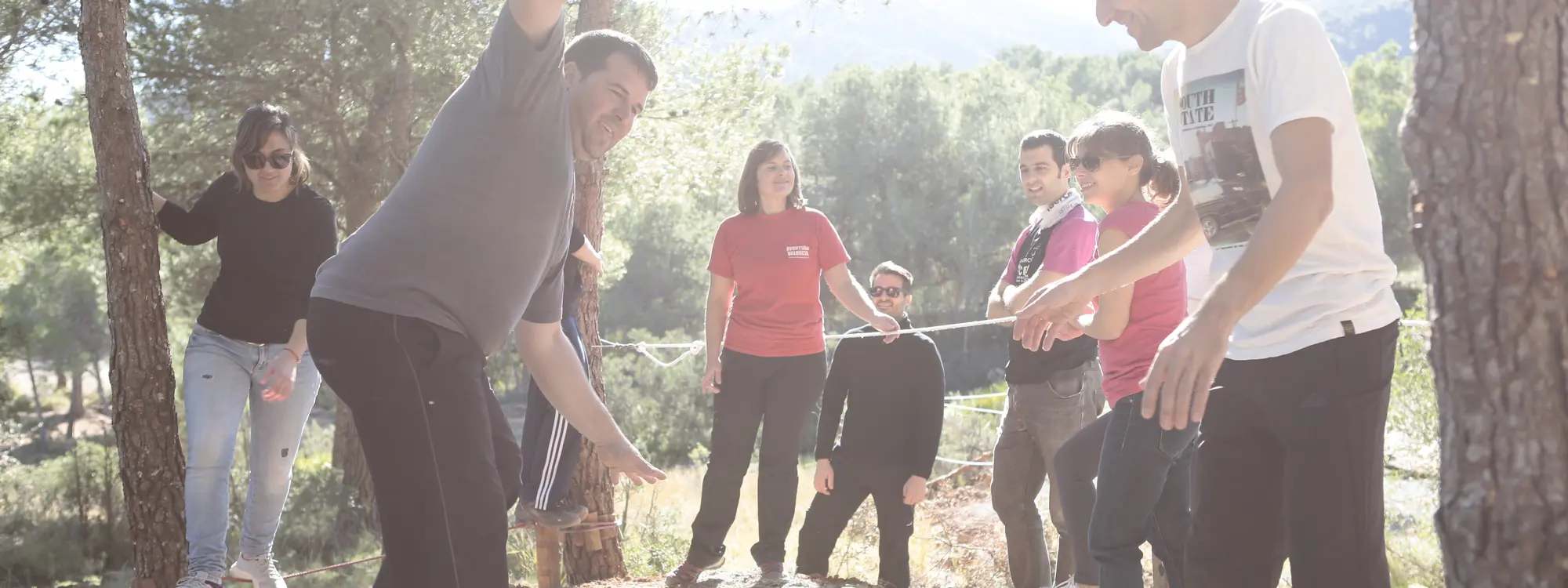 Gymkana y retos en equipo para niños en Estivella