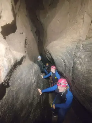 Espeleología acuática de iniciación en el Sumidero de Vallada