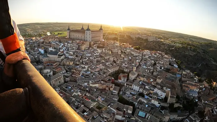 Viaje en globo en Toledo