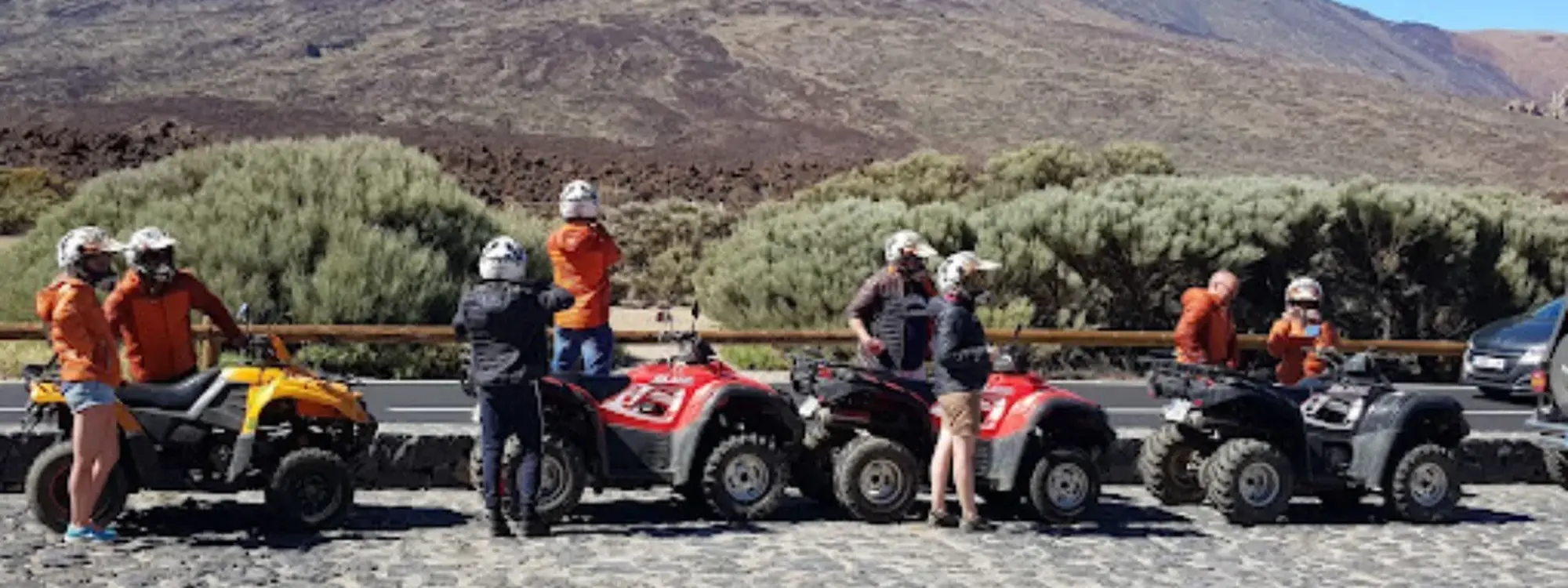 Ruta en quad entre bosques por el lado más emocionante del Teide
