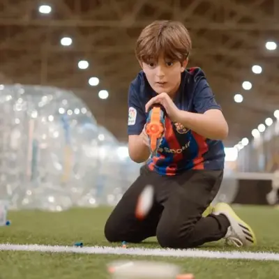 Batallas Nerf ideales para celebraciones de cumpleaños para niños desde Horta-Guinardó, Barcelona