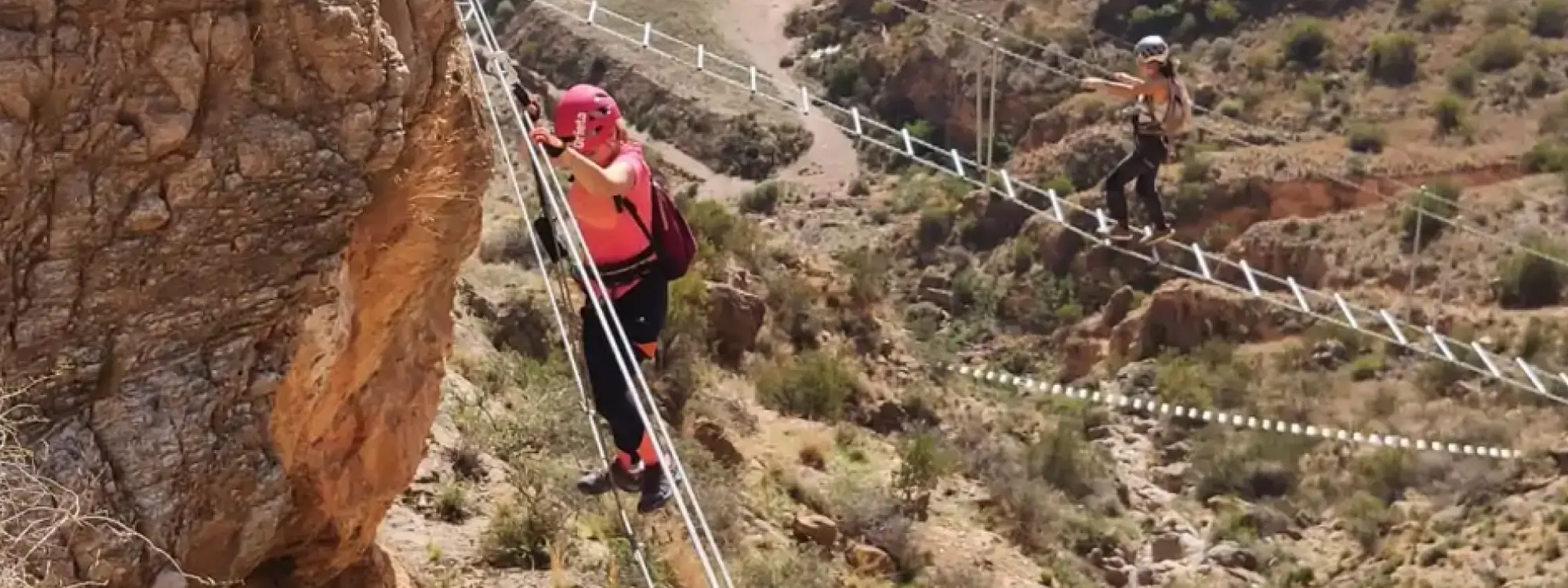 Vía ferrata de Callosa del Segura nivel iniciación-medio (K3)