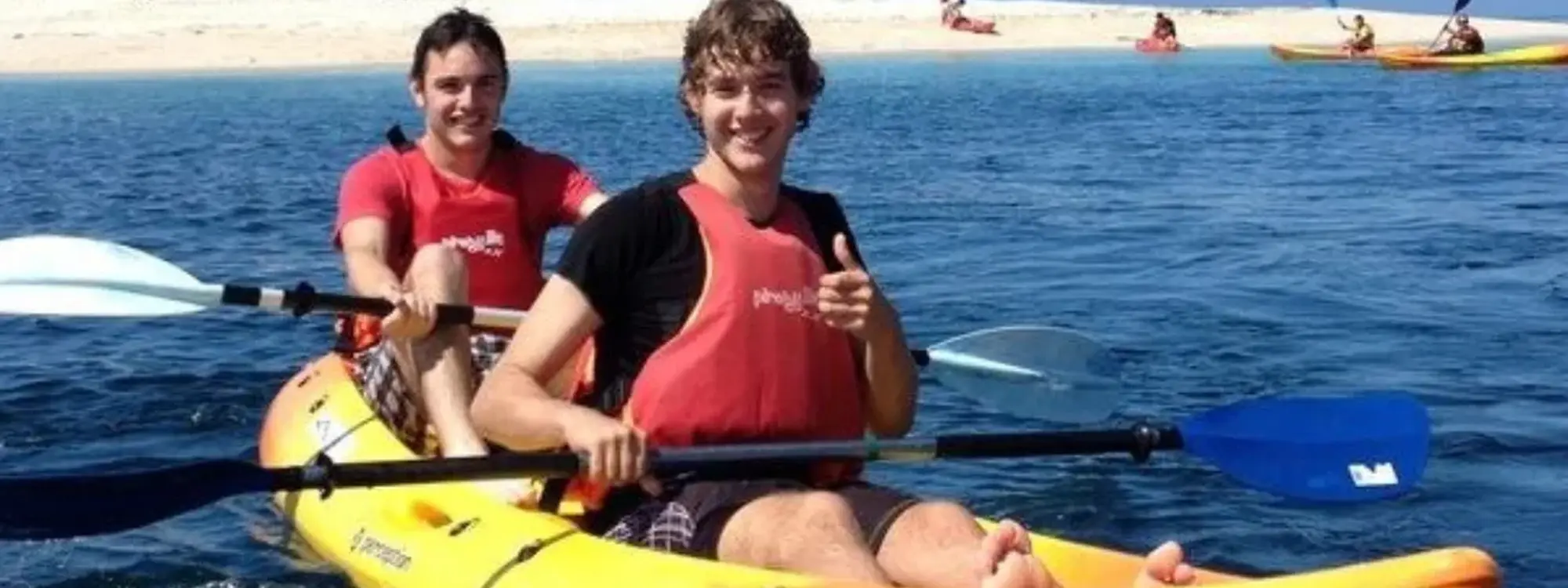 Alquiler de kayak en la Playa de Mil Palmeras, Alicante