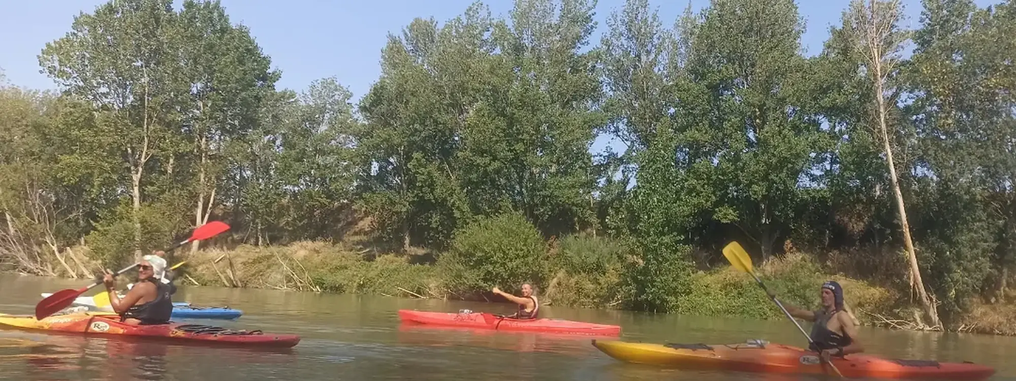 Ruta circular en kayak por el Ebro desde Briñas o San Vicente