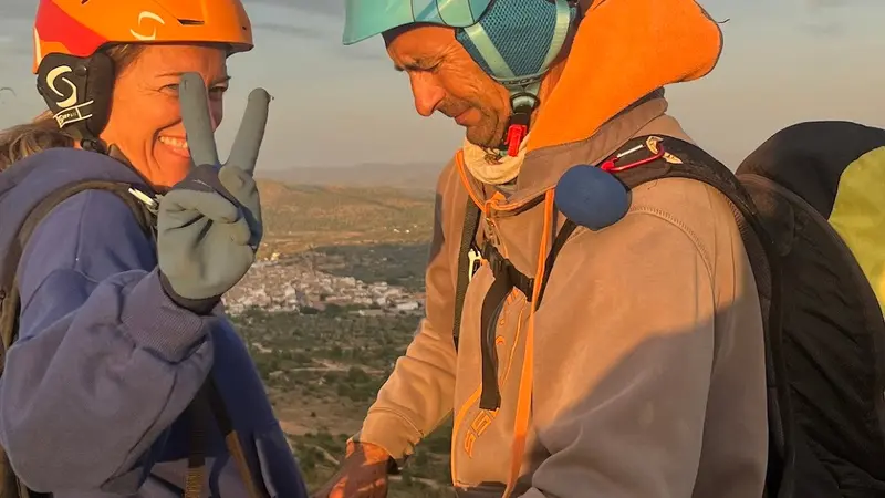 Curso toma de contacto de parapente en Valencia