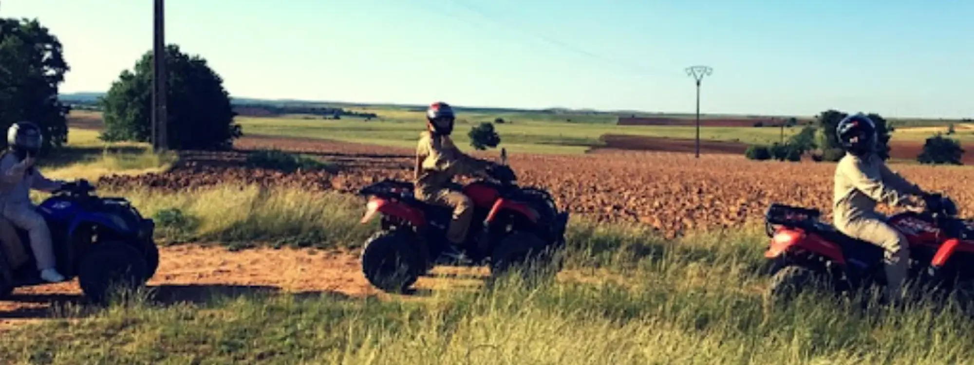 Rutas guiadas en Quad por los mejores paisajes de Fresno de la Fuente en Segovia