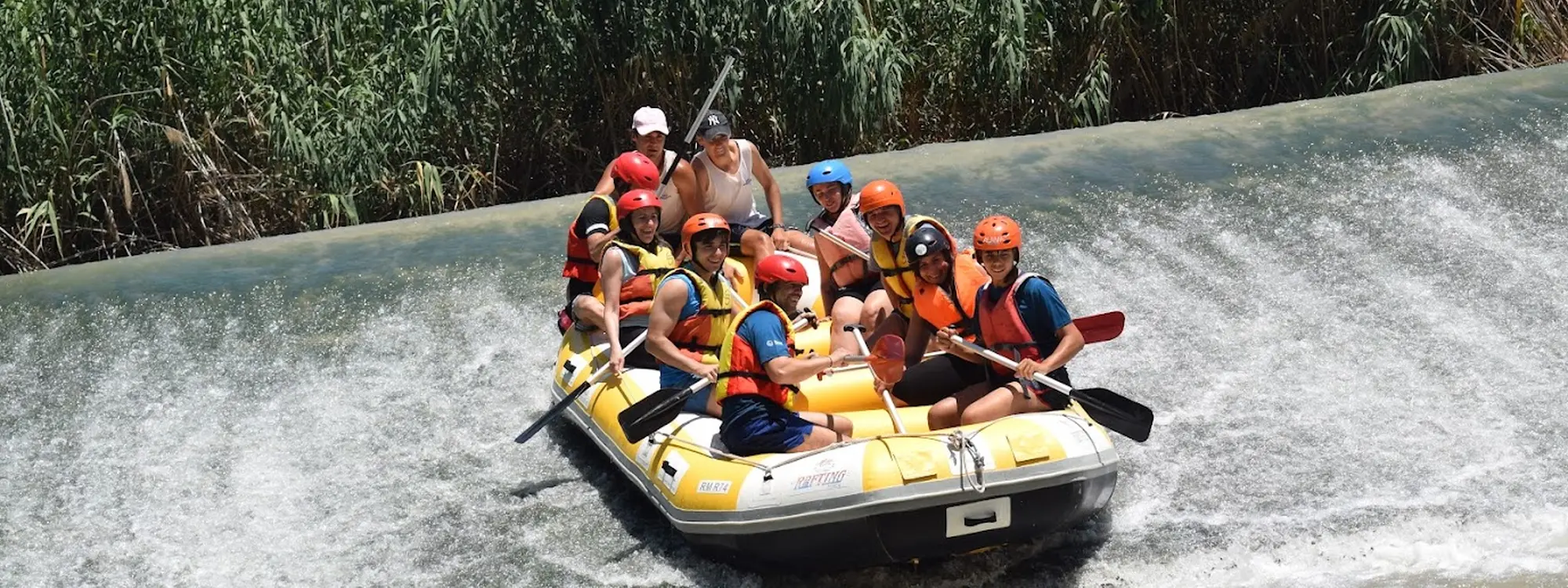 Rafting en Blanca con paella junto al río Segura