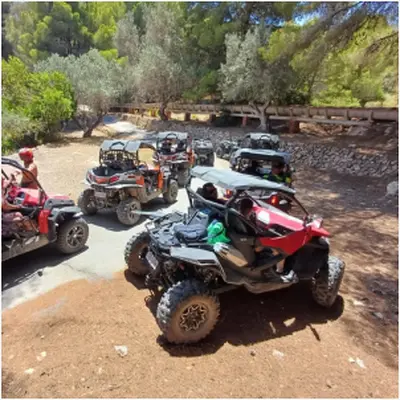 Ruta en buggy a las Fuentes del Algar desde Benidorm