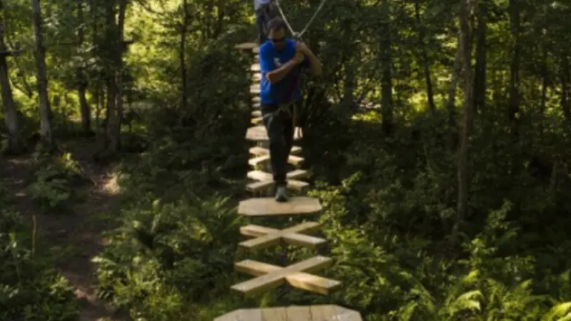 Parque de aventuras para adultos en Llanes