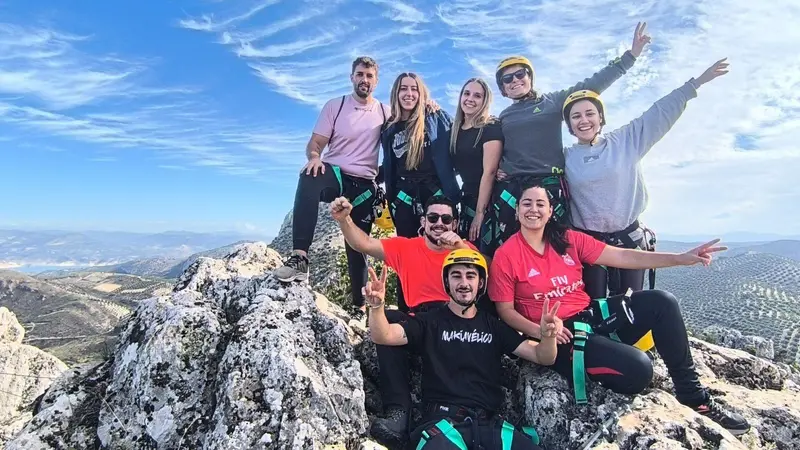 Vía ferrata de Archidona K3 de nivel medio-bajo en la Sierra de Gracia