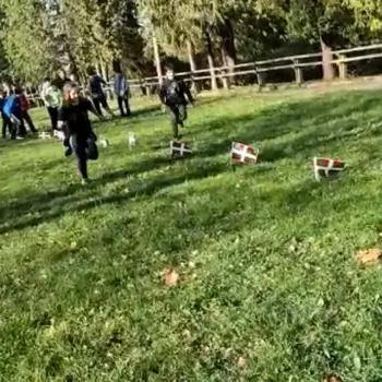 Herri Kirolak en el Monte Ulia y en Ametzagaña cerca de San Sebastián