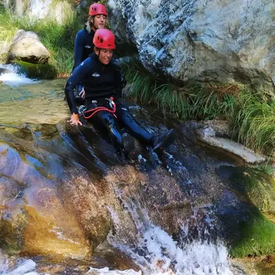 Barranquismo integral en Río Verde desde Ótiva, Granada