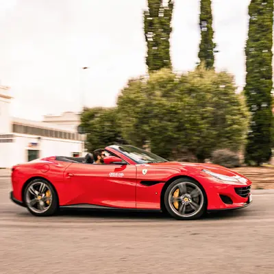 Prueba de conducción de un Ferrari Portofino M en Barcelona